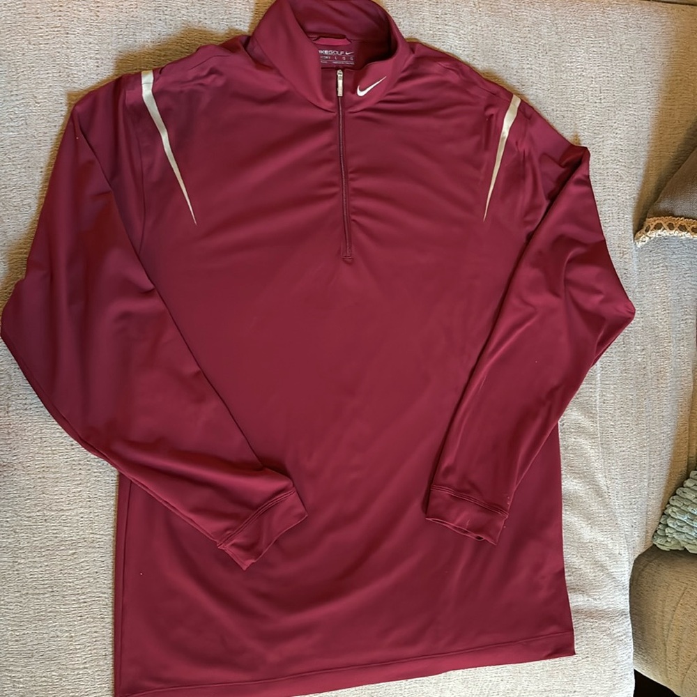 Mike Fit Dry Nike Golf Quarter Zip Pullover
